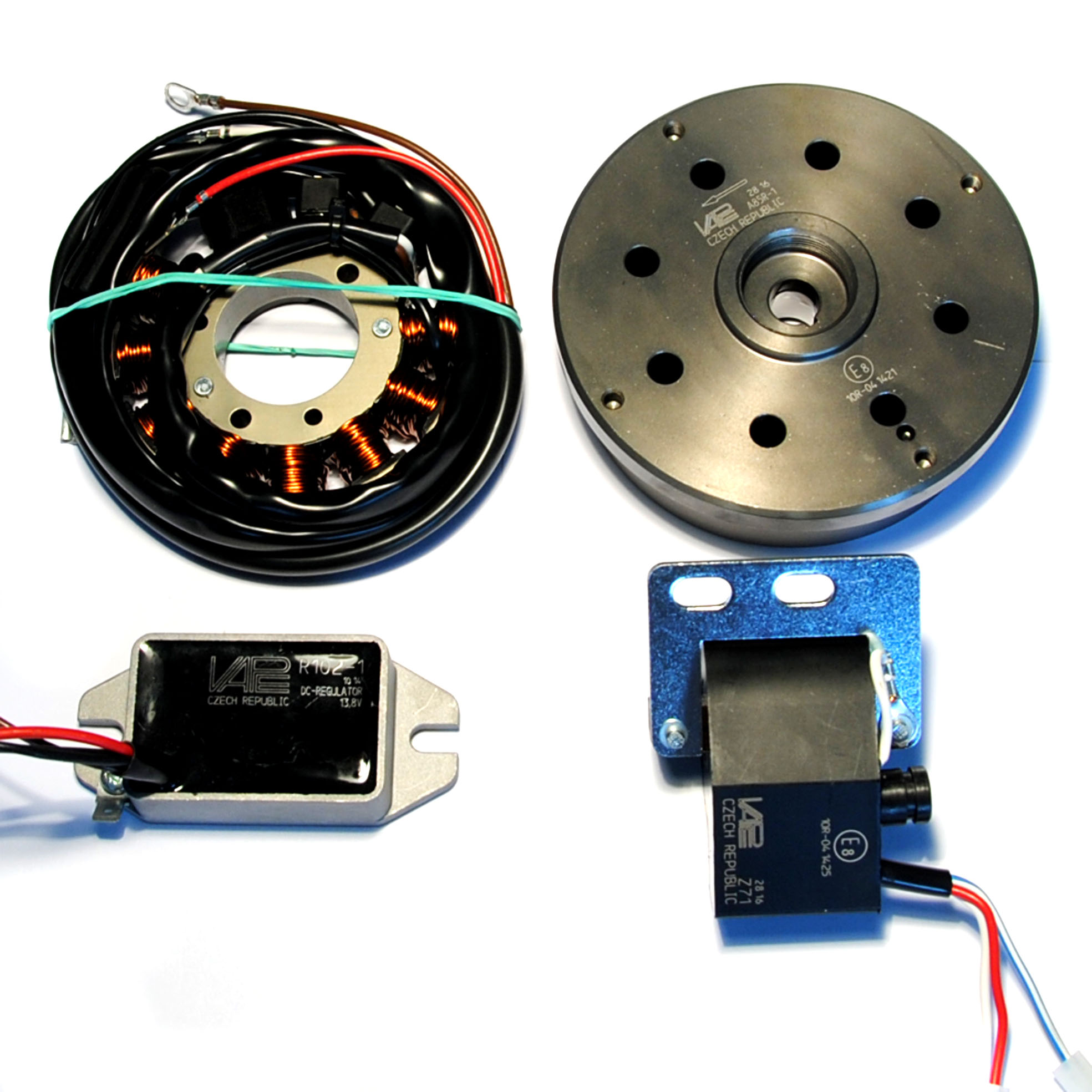 ersatzteile vape zündung Topteng für Vape Zündanlage Umrüstsatz 12V Zündung Ersatzteile Kit, fit für  Simson S50 75-79 (M53/2), S51 Enduro (M531, M541, M542), S53 Enduro (M543),  S70 Enduro (M741), S83 Enduro : Amazon.de: Auto & main image 0