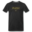 T-Shirt Puch SDP schwarz/gold, Gr.M
