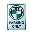 Emailschild "PUCH Parking only", rechteckig