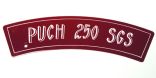 Kotflügelschild Puch 250 SGS