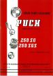 Parts list Puch 250 SG/S