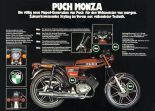 Poster "Puch Monza, die neue Mopedgeneration"