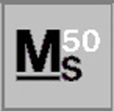 Abziehbild Seitendeckel M50S (Paar)