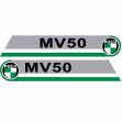 Aufkleber (PVC) Tank MV50 (Paar)