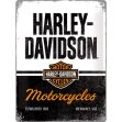 Blechschild "Harley-Davidson Motorcycles"