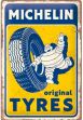 Blechschild "Michelin – Original Tyres" MICH10000