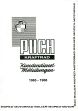Puch Kundendienstmitteilungen 1972-1976