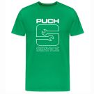 T-Shirt Puch Service Retro, grün, Gr.XXL