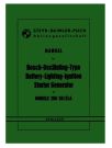 MANUAL FOR BATTERY-LIGHTING-IGNITION PUCH 250 SGA/SGSA