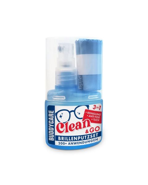 BUDDYCARE Clean & Go - Brillenputzset