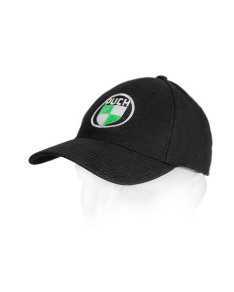 Puch - Kappe schwarz, Emblem gestickt