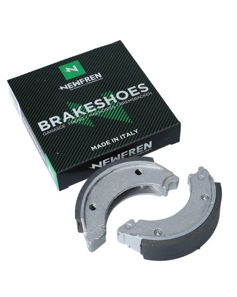 NewFren; Bremsbacken; Ø 105 mm; 25 mm; Trommelbremse; Drum; Mofa; Moped; Motorrad; Ersatzteil; Bremsbelag; verzögerung; Bremse; Zubehör; passgenau; robust; langlebig; Bremssystem; Wartung; Revision; Classic; Retro; Mopedszene; fahrzeugteile; Bremskraft; S