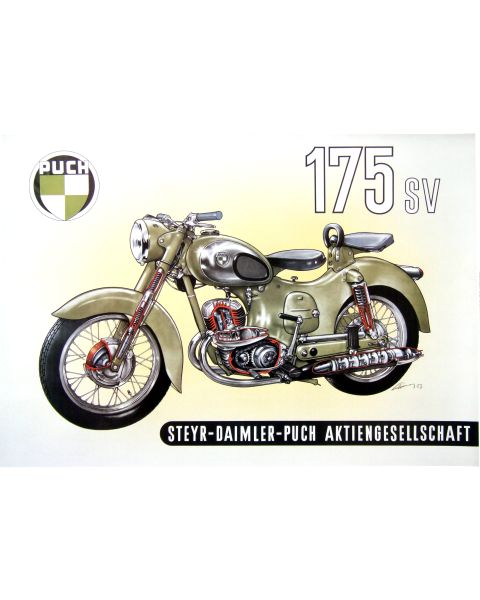 Poster PUCH 125/175 SV