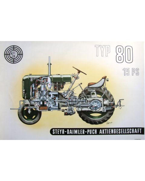 Poster Traktor 15 PS
