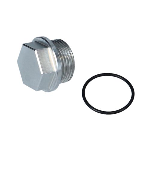 Zentrierschraube Alu mit O-Ring, M22x1,5