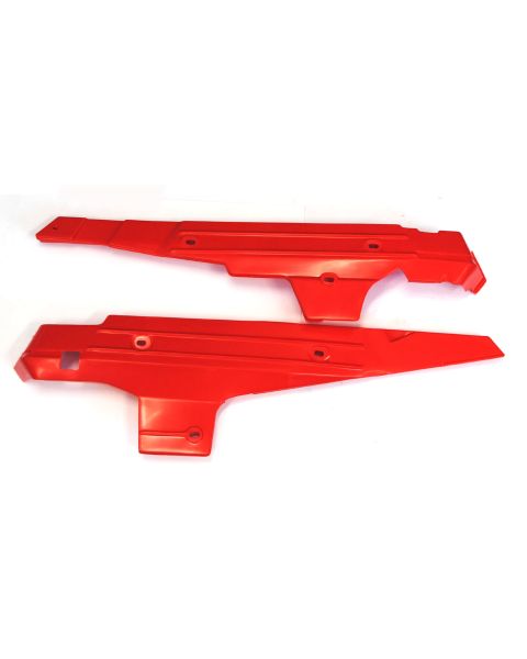 MAXI L, S Kettenschutz - Set rot