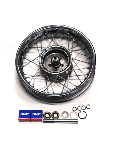 Hinterrad mit Felge 2,15x12