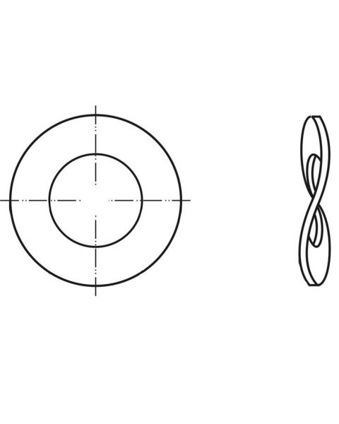 Federscheibe A8 auf Schaltwelle 2gg.+3gg.
