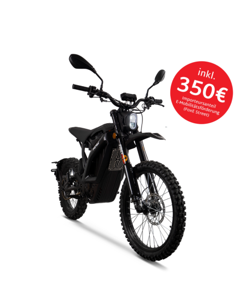 HMW; ConnE; FoxE; Elektro; Elektrofahreug; E-Mobilität; E-Scooter; Elektroroller; Elektromotorrad; Offroad; Urban; Zero Emission; Akku; Lithium; Antrieb; Motor; Leistung; kW; Reichweite; Geschwindigkeit; Komfort; Fahrmodus; Design; Technologie; Innovation
