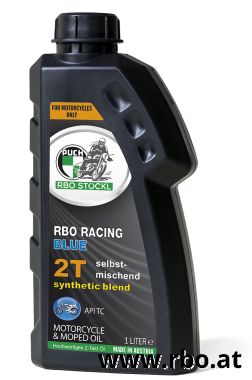 RBO Racing Blue 2T, 1 Liter Dose - RBO Webshop