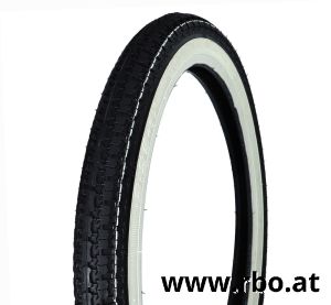 Weisswand Reifen Kenda 2 1/4 X 17 Zoll 2.25-17 Für Hercules Prima