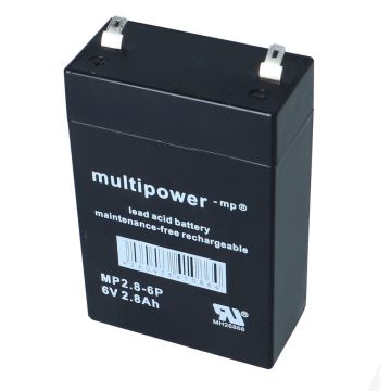 Wartungsfreier Akku 6V/2,8 Ah