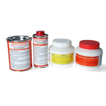 Set 1R Kreem rot Tankversiegelung