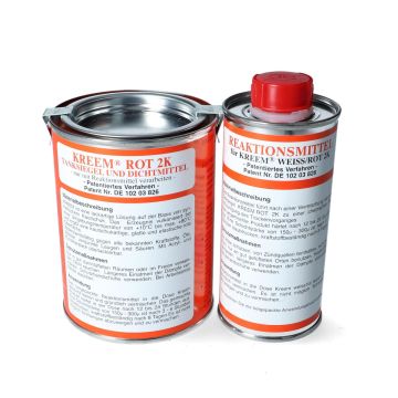 Tankversiegelung Kreem-rot mit Reaktor 650g.