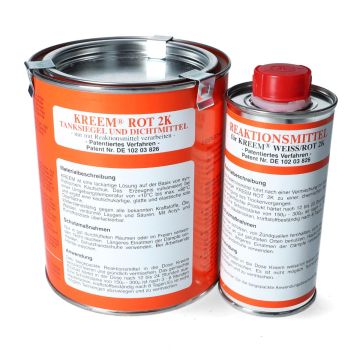 Tankversiegelung Kreem-rot  mit Reaktor 1,3kg
