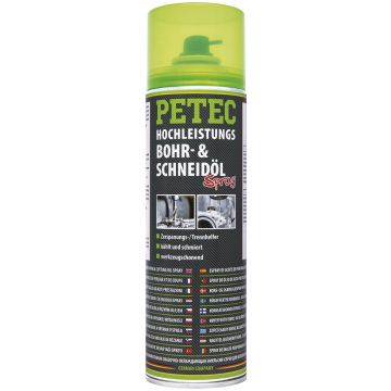 PETEC Hochleistungs Bohr- & Schneidöl Spray, 500ml