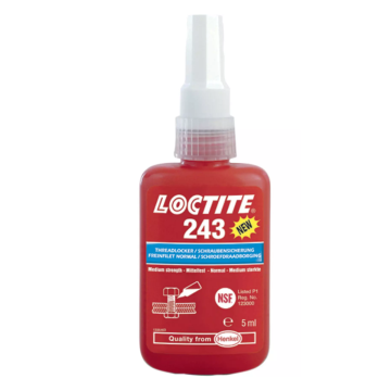 Loctite 243; Schraubensicherung; mittelfest; blau; Gewindesicherung; Threadlocker; demontierbar; Puch; Moped; Motorrad; Vibration; ölbeständig; Temperaturbeständig; anaerob; Schrauben; Muttern; Loctite 243 mittelfeste Schraubensicherung blau; Loctite 243 