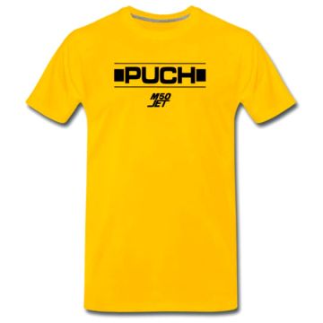 T-Shirt Puch M50Jet gelb, Gr.XL