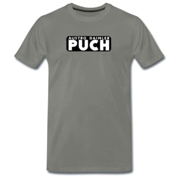 T-Shirt Puch ADP, grau, Gr.L