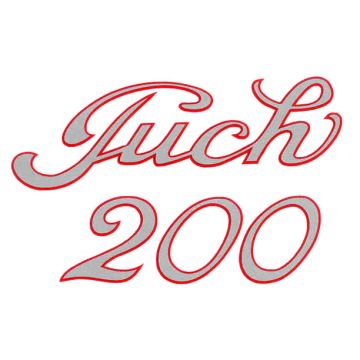 Abziehbild PUCH 200 Kotflügel hinten