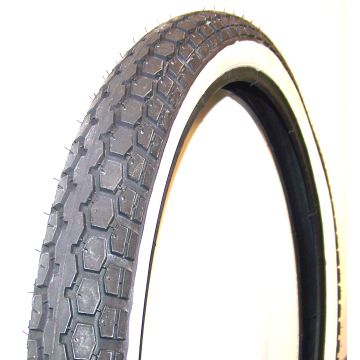Reifen 2,50-19" 49J Continental KKS 10 Weißwand