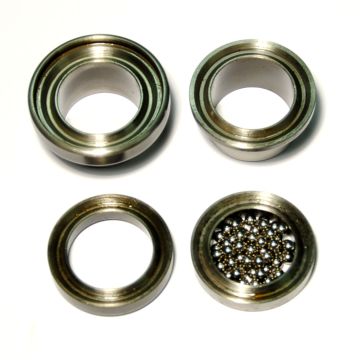 Satz Lenkkopflagerschalen Puch 250 und GS350