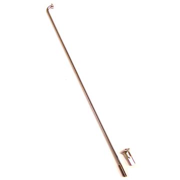 Speiche M3x167 135° mit Nippel, chrom