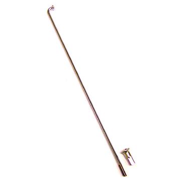 Speiche M3x196 95° mit Nippel, chrom