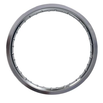 Felge 1,85x18", 36 Loch, ALU poliert