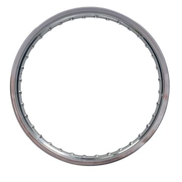 Felge 1,60x19", 36 Loch, ALU poliert