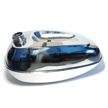 Tank Puch MS, VS, MV, DS, verchromt, unversiegelt 050.10.2200.0.A1
Tank, Sprittank, Benzinbehälter, Behälter, Benzintank, Benzin