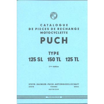 Liste de pièces de rechange Puch 125/150TL,SL