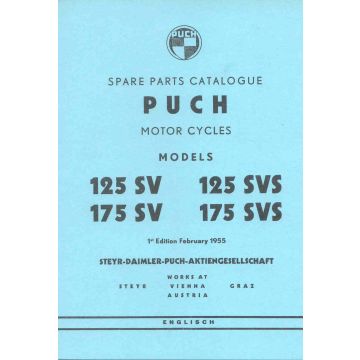 parts list Puch 125/175SV/S