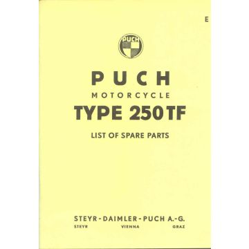 Parts List Puch 250 TF