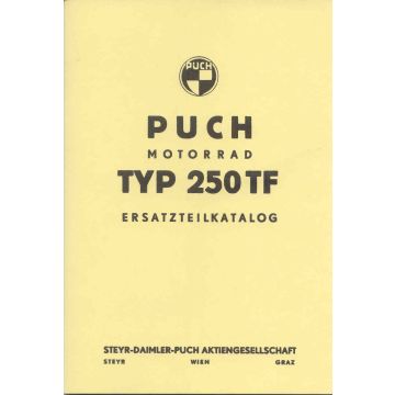 Ersatzteilliste Puch, 250 TF