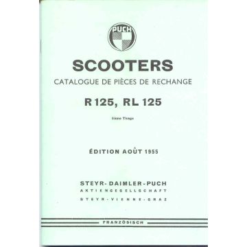 Liste de pièces de rechange  Puch 125 R/RL