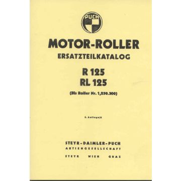 Ersatzteilliste Puch 125 R/RL
