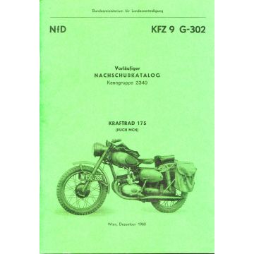 Ersatzteilliste Puch 175 MCH