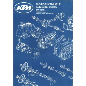 Poster A2, KTM, Motor M1P (Automatik)