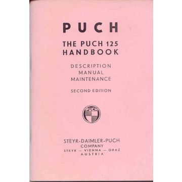 Maintenance (Owners Book) Puch 125 T